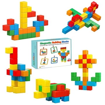 Magnetic Building Blocks for Creative Learning 1-8 Years