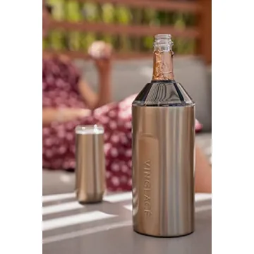Vinglacé Wine Bottle Chiller Portable Champagne Insulator