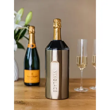 Vinglacé Wine Bottle Chiller Portable Champagne Insulator