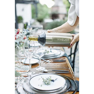 Vinglacé Wine Bottle Chiller Portable Champagne Insulator
