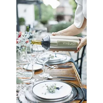 Vinglacé Wine Bottle Chiller Portable Champagne Insulator