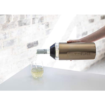 Vinglacé Wine Bottle Chiller Portable Champagne Insulator