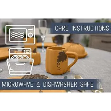 Nat & Jules Pumpkin Mug Set for Fall Celebrations