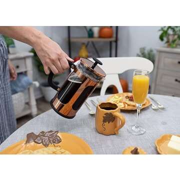 Nat & Jules Pumpkin Mug Set for Fall Celebrations