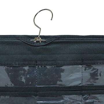 BB Brotrade Jewelry Organizer with 80 Transparent Pockets