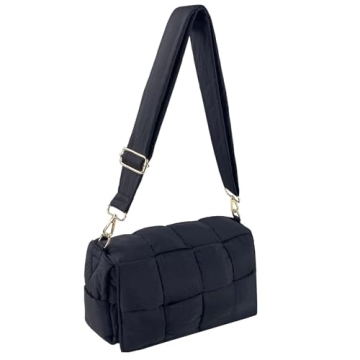 Stylish AICSOLL Puffer Shoulder Bag for Women