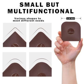 Non-Scratch Pan Scraper Set - 5 Durable Kitchen Tools