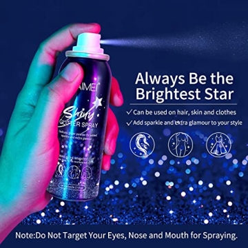 Ragkun Body Glitter Spray - Waterproof & Quick Dry
