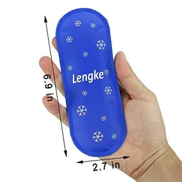 YOUSHARES Ice Packs for Insulin Travel Case - Reusable Cooler Ice Packs Suitable for Diabetic Insulin Cooler Pen Carry Case（4 Packs）