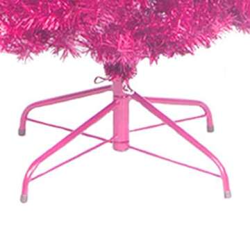 National Tree Company Purple Tinsel Christmas Tree 6ft