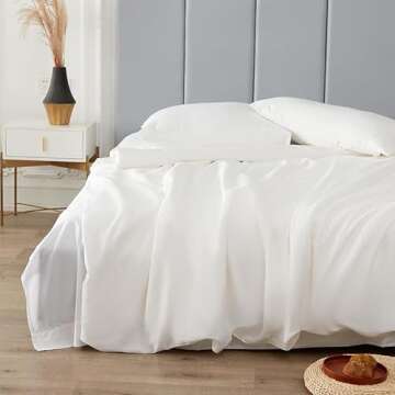 Orray Queen Bed Sheet Set - Luxury Bamboo Sheets for Comfort