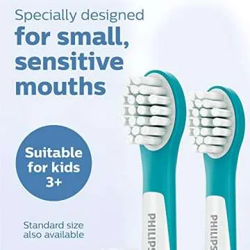 Philips Sonicare Kids Replacement Toothbrush Heads - 2 Pack