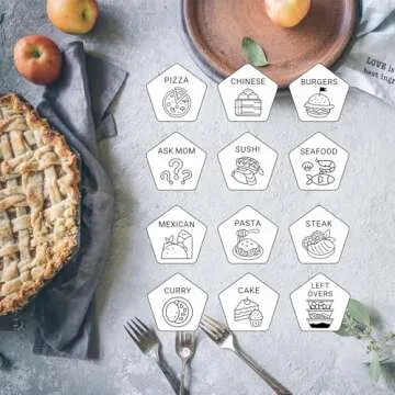 Funny Food Decision Dice for Couples Gifts