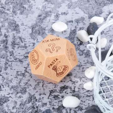 Funny Food Decision Dice for Couples Gifts