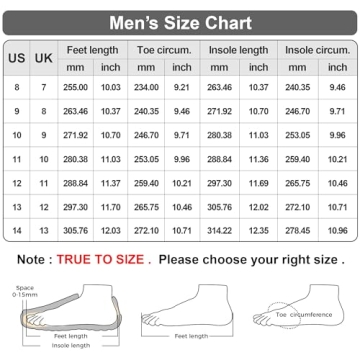 Lulex Men's Memory Foam Slippers - Size 10