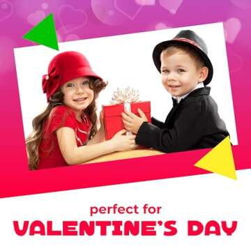 Heart Shaped Lollipops (2 Pound Bag - Approx. 100 Count), Cherry and Blue Raspberry Flavored Candy