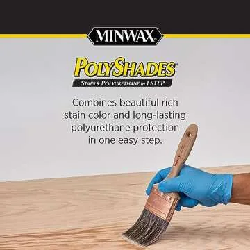 Minwax Polyshades Stain & Polyurethane, 275 VOC, American Chestnut