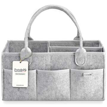 Baby Diaper Caddy Organizer - Nursery Must-Have