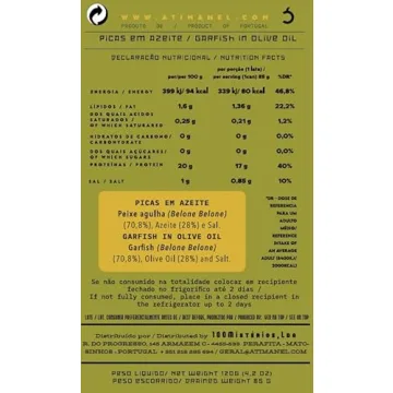 Delicious Garfish in Olive Oil - Tinned Fish Delight