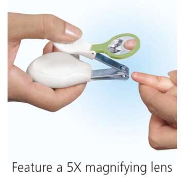 Safety 1st Clear View Nail Clipper for Precise Trimming