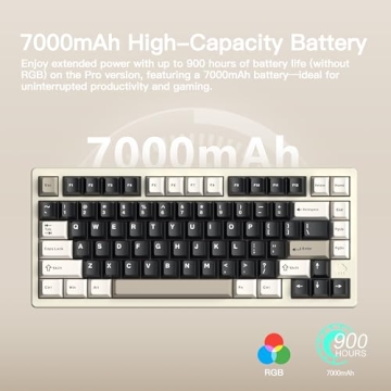 KEEBMONKEY WOBKEY Rainy 75 - Premium Mechanical Keyboard