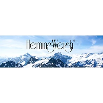 HemingWeigh Himalayan Salt Lamp with Wood Base and Dimmer Control