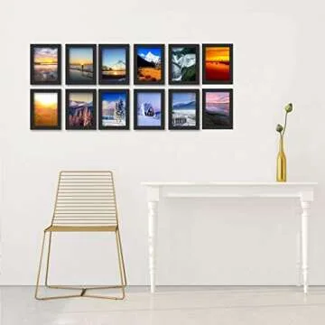 Giftgarden 5x7 Picture Frame - 12 Pack for Home & Office