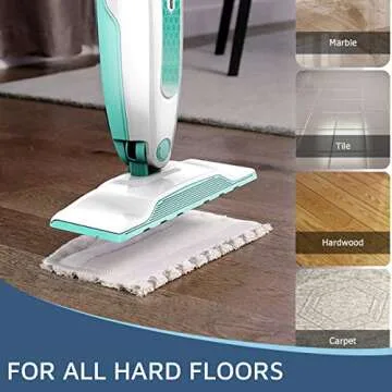 Heavy-Duty Steam Mop Pads for Shark S1000 & S3101 Series