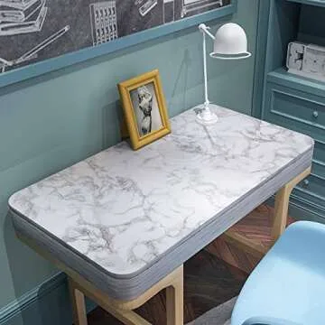 Art3d 200" Marble Contact Paper - Waterproof & Stylish