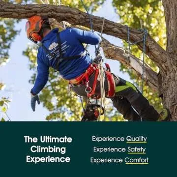 Weaver Arborist Throw Line and Weighted Throw Bag Kit, 150 ft Polyethylene Tree Climbing Rope 16 oz Throw Weight Set, Handcrafted Arborist Equipment