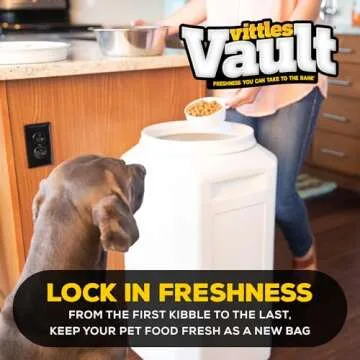Gamma2 Vittles Vault - 80lbs Airtight Pet Food Storage