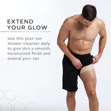 Norvell Post Sunless Self Tanner pH Balancing Cleanser - Body Wash, 8.5 fl.oz