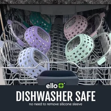 Ello DuraGlass Lunch Bowl with Silicone Sleeve and Airtight Lid