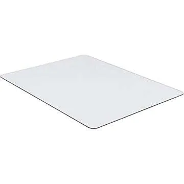 Lorell Tempered Glass Chairmat - Durable Floor Protection