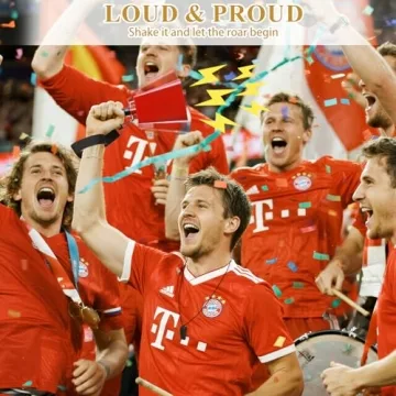 Cyrico 10-Inch Cow Bells Set for Sports Events & Celebrations