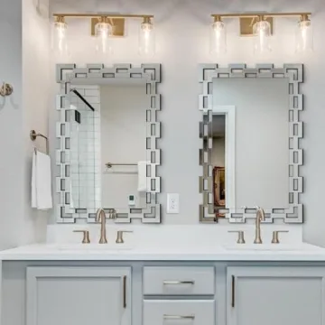 Chende Elegant Wall Mirror for Living Room and More