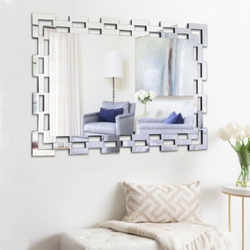 Chende Elegant Wall Mirror for Living Room and More