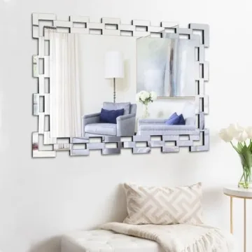 Chende Elegant Wall Mirror for Living Room and More