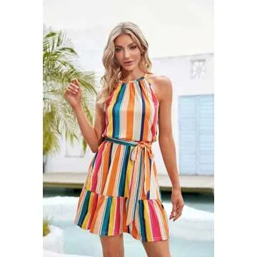 Stylish Newshows Women's Summer Dress with Pockets