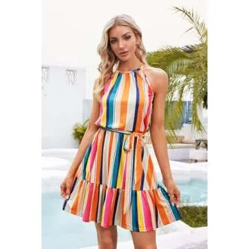 Stylish Newshows Women's Summer Dress with Pockets