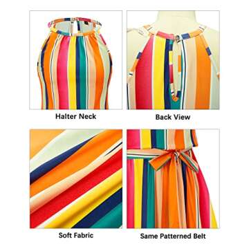 Stylish Newshows Women's Summer Dress with Pockets