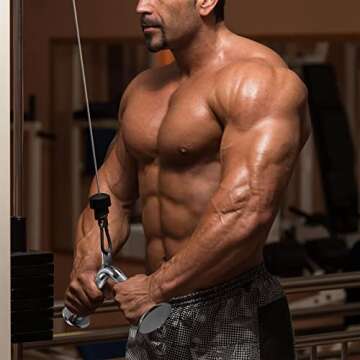 A2ZCARE Combo Cable Attachments for Gym Strength Training