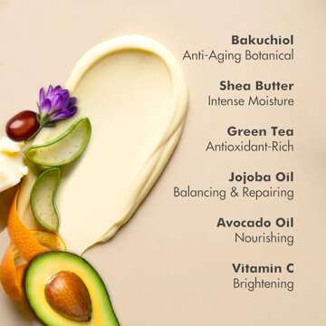 Ebanel Retinol Cream for Face with Collagen, Peptides, Niacinamide, Ceramides, Retinol Moisturizer with Vitamin C & B5, Hyaluronic Acid, Pore Minimizer Anti Aging Wrinkle Cream for Women and Men