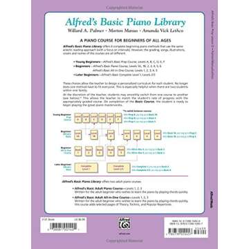 Alfred's Basic Piano Prep Course Lesson Book, Bk D: For the Young Beginner (Alfred's Basic Piano Lib...