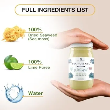 TrueSeaMoss Irish Sea Moss Gel - Wildcrafted Superfood
