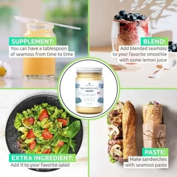 TrueSeaMoss Irish Sea Moss Gel - Wildcrafted Superfood