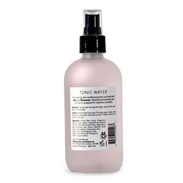 Pearlessence Aloe + Rosewater Tonic Water Face Mist - Delivers Refreshing Hydration | Soothes & Tones Skin | Made in USA & Cruelty Free (8oz)