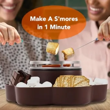 Electric S'mores Maker for Indoor Family Fun
