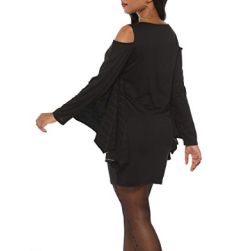 Grace's Secret Plus Size Halloween Spiderweb Dress Jersey