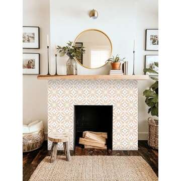 MORCART 20 PCS Peel and Stick Floor Tiles - Easy & Versatile